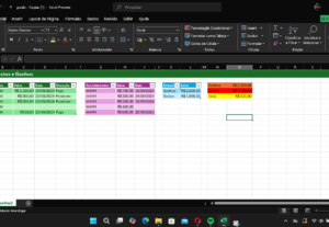 Eu vou fazer  Excel Básico: Criação de planilhas simples.