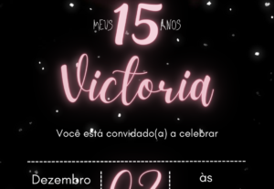 Eu vou Criar Convite de aniversário exclusivo para seu event...