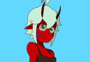 Eu vou desenhar seu personagem pra você