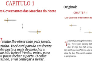 Eu vou traduzir textos online do inglês para o português