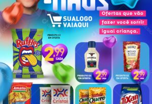 Eu vou criar encartes/tabloides para sua empresa.