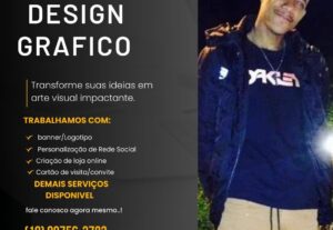 Eu vou fazer seu design gráfico personalizado