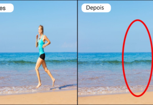 Eu vou remover objetos e pessoas indesejados das fotos