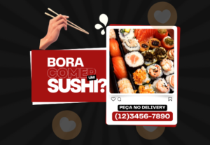 Eu vou criar um post para suas redes sociais.