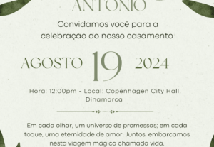 Eu vou criar convites digitais para qualquer evento.
