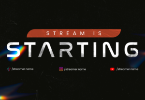 Eu vou fazer overlay para lives streaming