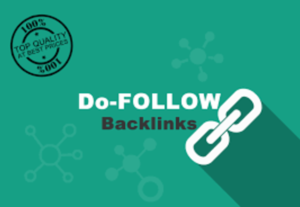Eu vou fazer 50 backlinks dofollow e nofollow em ing e pt