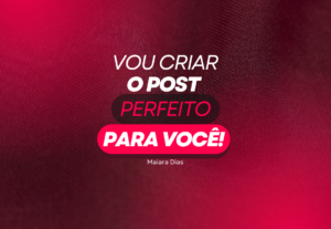 Eu vou fazer o anúncio perfeito para a sua marca