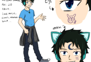 Eu vou criar uma oc ou fanart