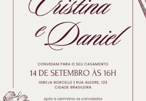 Eu vou criar convites, capas de livros e currículos.