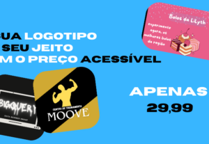 Eu vou fazer uma logotipo para você.