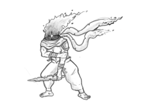 Eu vou fazer a ilustração para tatuagem/arte digital