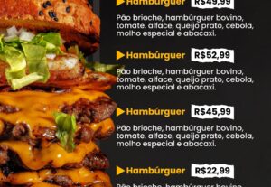 Eu vou fazer seu cardápio de restaurante em 1 dia