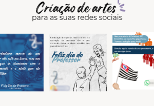 Eu vou criar artes para as suas redes sociais