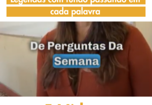 Eu vou adicionar legendas atrativas em 5 videos de 1min