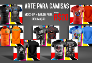 Eu vou fazer uma arte de camisa para você