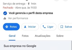 Eu vou fazer sua empresa ser vista no Google e no Maps.