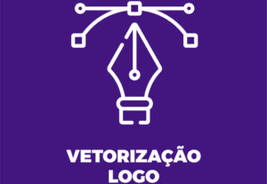Eu vou vetorizar a sua logo pra você