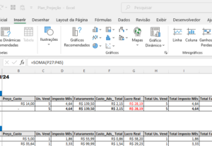 Eu vou fazer planilhas em Excel pra você