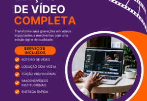 Eu vou fazer uma edição vídeo impactante para atrair cliente...