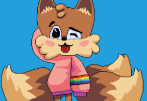 Eu vou fazer uma pixel arte da sua oc