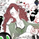 Eu vou desenhar um personagem pra você