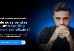 Eu vou criar uma landing page profissional