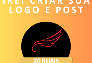 Eu vou criar sua Logo e Post