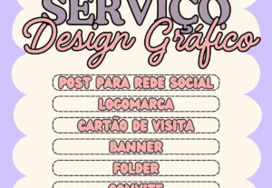 Eu vou fazer arte para redes sociais