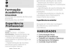 Eu vou fazer o seu currículo se destacar e conquistar as vag...