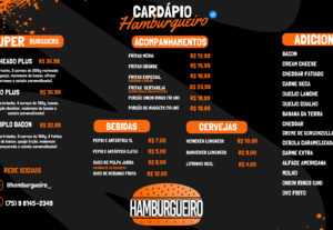 Eu vou criar um cardápio para seu restaurante em 2 dias