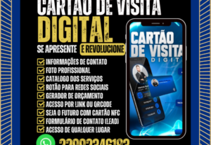 Eu vou fazer o seu Cartão de Visita Digital