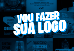 Eu vou criar um logo profissional com qualidade e vetorizado