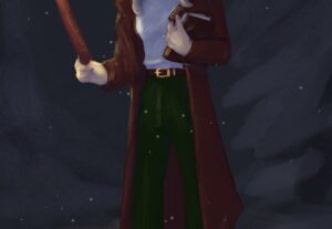 Eu vou fazer uma ilustração de personagem para você