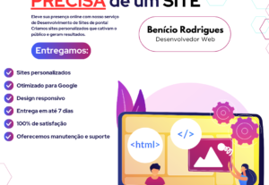 Eu vou criar o site profissional do seu negócio