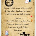eu vou fazer Convite personalizado no tema da sua festa
