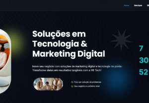 Eu vou criar seu site com design moderno e responsivo