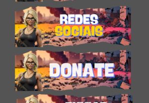 Eu vou fazer seu personagem e um tema para sua live