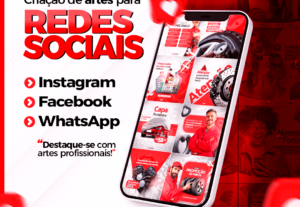 Eu vou fazer artes para suas redes sociais