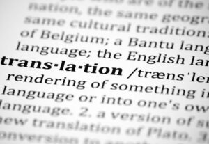 Eu vou traduzir de inglês/espanhol para português