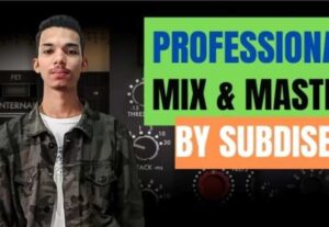 Eu vou mixar e masterizar seu single profissionalmente.