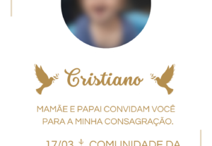 Eu vou fazer lindo convite digital para festas e eventos