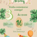 Eu vou fazer seu convite de aniversário/casamento virtual