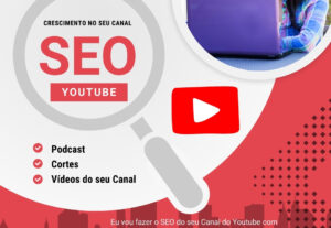 Eu vou fazer o SEO do seu Canal do Youtube.