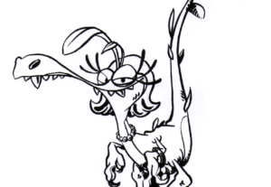 Eu vou fazer seus personagens ilustrados
