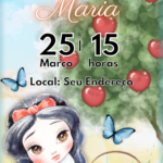 Eu vou criar o seu convite para qualquer evento