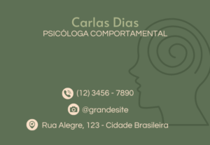 Eu vou fazer seu Cartão de visitas personalizados