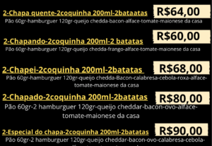 Eu vou fazer Designer para seu negócio, logo tipo, cardápios...