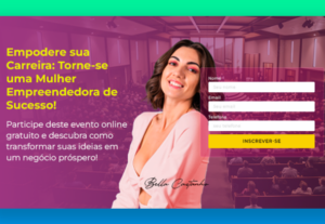 Eu vou criar sua página de captura para atrair mais clientes...
