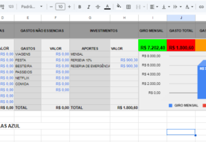 Eu vou fazer sua planilha Google - Google Sheets
